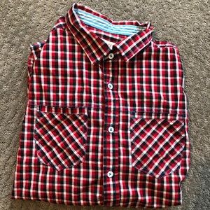 Marc Ecko Red/Black/White Button Down Shirt